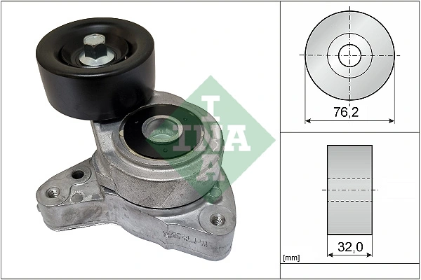 Belt Tensioner, V-ribbed belt